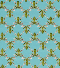 HARLEQUIN CURTAIN FABRIC DESIGN Wood Frog Velvet 110 cm x 120 AZUL/FOREST VELVET