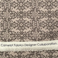 Unicorn Fabric By Camelot Fabrics Grey 51 In L X 44 In W