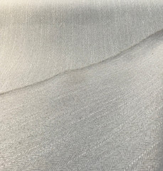 Barrington Driftwood Ivory Herringbone PK Chenille Upholstery Fabric by the yard