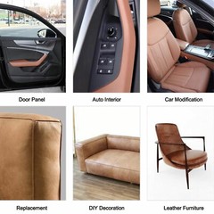 Vinyl Faux Leather Fabric Materials Marine Grade By The Yard, Rub Test: 250000