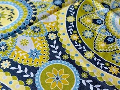 Silent Cinema by Jenean Morrison Intermission – Free Spirit – Cotton – 36″ x 42″