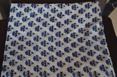 NO TARRIF CHARGES 100%✅ZK_146 Hand Block Print Floral Fabric 100%Cotton 7 Yard#