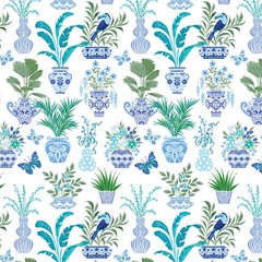 BENARTEX – Capri by Kanvas Studio – Veranda – White ,1/4 yard