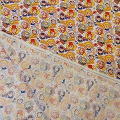 Willy Wonka & The Chocolate Factory Packed Winners Camelot 100% Cotton Fabric