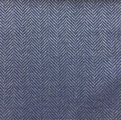 DESIGNTEX WEST ELM UPHOLSTERY FABRIC 3741-402 TINY HERRINGBONE BLUE BY THE YARD
