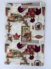 Brother Sister Design Studio 2010 Thanksgiving Cotton Fabric 2+ Yards