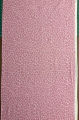 GIRAFFE ANIMAL PRINT PALE PINK BLUSH PINK COTTON FLANNEL FABRIC BTHY