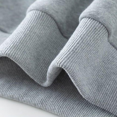 Finished Rib Knitted Fabric Seamless Ribbed Trim Fabric for Sewing Sleeve Cuffs
