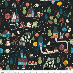 Riley Blake Tiny Treaters Fabric ~ Halloween Fat Quarter Bundle or Layer Cake