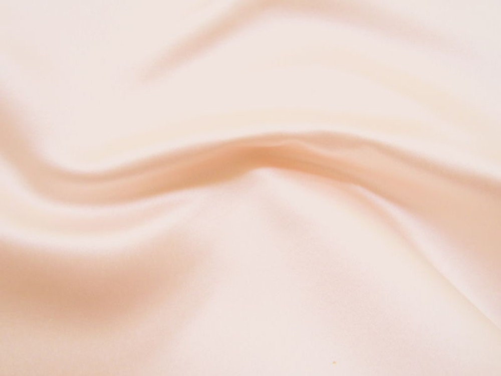 Gorgeous PALE PINK Low to Medium Sheen Light to Medium Weight SATIN Solid Fabric
