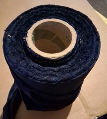 Navy Blue Egyptian Cotton Fabric 10 Yards(360″) X 11″ Width