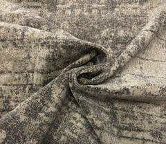 DESIGNER HEIRLOOM VELVET VINTAGE TAUPE BEIGE FURNITURE FABRIC BY 1/2 YARD 49″W