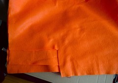 Felt Fabric 2 Yards – 72″ x 45″ & 1.9mm Orange