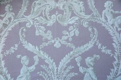 CHIVASSO CURTAIN FABRIC DESIGN Emperors Garden 2.65 METRES CH2664-060 DUSKY PINK