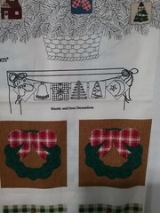 Cranston Dreamspinner Yuletide Ornament Fabric Panel – Quilt or Sew fun Project