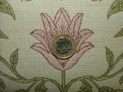 Jacquard Curtain Upholstery Fabric ARCHIVE COLLECTION FADED ROSE Cushion Blind