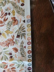 100% Cotton Quilt Fabric 3 Yards Leaves NATURES Sketchbook Red Rooster Fabrics