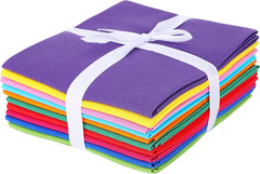 -25 Options- 100% Cotton Quilting Fabric Bundles 10Pcs Fat Quarters 18”X21”-Medi