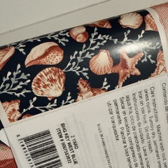 Better Homes & Gardens 100% Cotton Fabric Shells & Reef Blue 2 Yds Precut Fabric