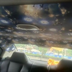 Car Headlining Fabric Star Pattern for Upholstery Auto Interior Home Decor DIY