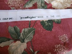 Lightweight canvas fabric Upholstery Totes Pillow Romance Large Floral 56″x3.3yd