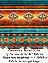 Canyonlands Southwest Cotton quilt fabric Panel 36×44″ QT Dan Morris 32011-X