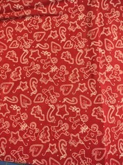 Lot of 5 Fabric Quilting Crafting Cotton Christmas Holiday Prints 5+yds