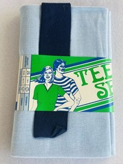 Vtg 70s Tee Set Fabric Wholesale Lot 7pc Deadstock Knit Ribbing NOS Stripe Solid