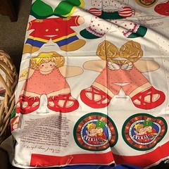 Cheryl Ann Johnson Holiday/Christmas Cut-and-Sew Fabric Panel, Antique/Vintage