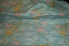 6.5 Yds Schumacher Fabric Nagano Chintz Asian WaterGarden Upholstery 54″ x 234″