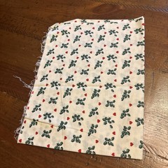 Vintage Christmas Material Many Individual Yards 3 Pounds
