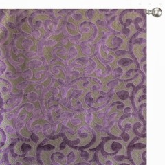 Purple Jacquard Velvet Fabric by the Yard, 1 Yard Purple Velvet Fabric