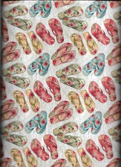 100% cotton novelty fabric “Vintage Summer” by Blank Quilting