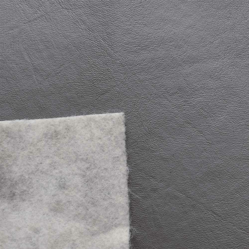 Boat Fuzzy Back Vinyl | Faux Leather Shark Gray 54 Inch (YD)