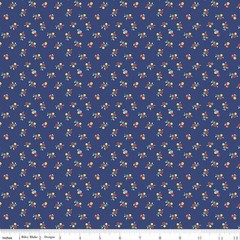 Simple Pleasures 16655 Navy Riley Blake AMERICAN JANE