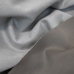 Silver Suede Headlining Stretch Spandex Material for Car Auto Headliner & Trim