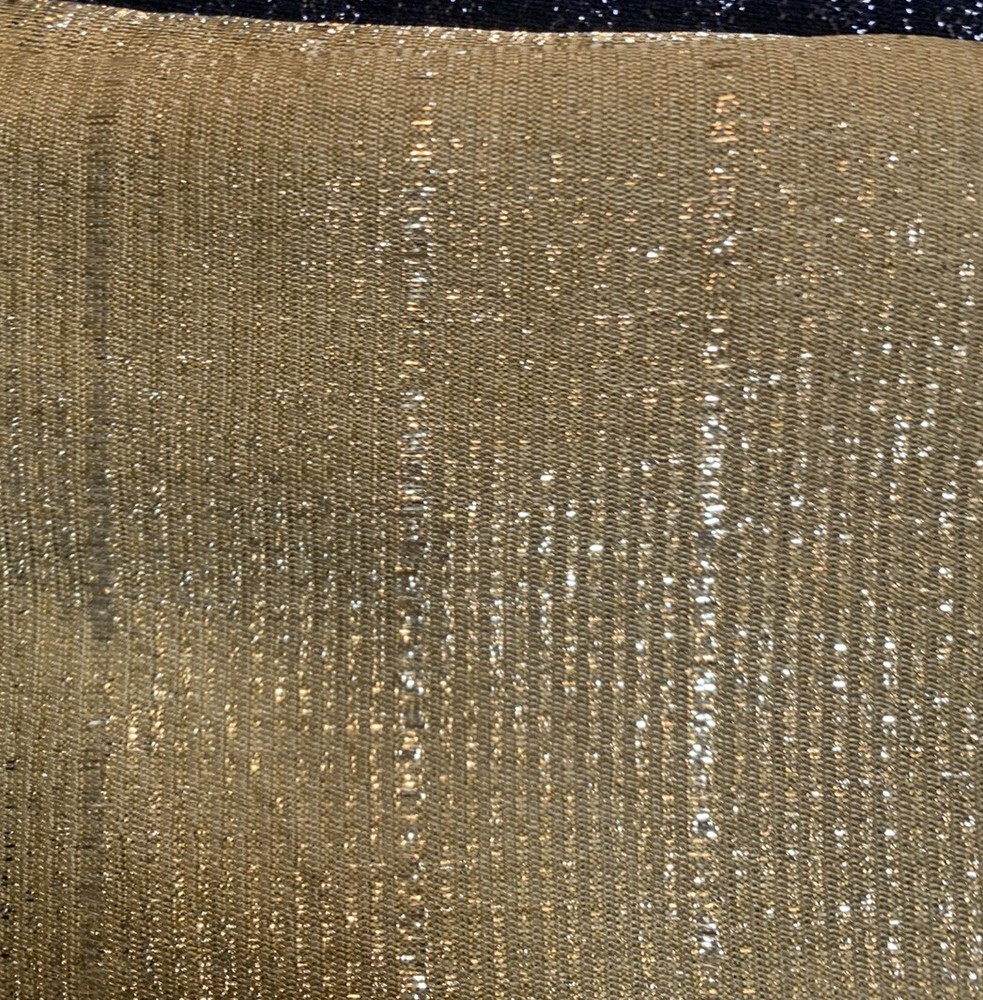 BTHY Vintage semi sheer Sparkling Gold On Gold Lurex Knit fabric