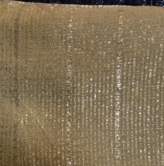 BTHY Vintage semi sheer Sparkling Gold On Gold Lurex Knit fabric