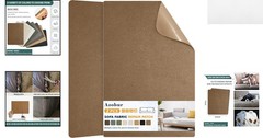Quick Fix Self-Adhesive Velvet Patch for Sofa Repairs – 2 Pcs Brown 9.5″ x 11″