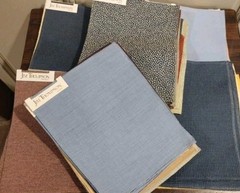 Lot of 150 Fabric Samples Home Decor Junk Journal Crafts Embellishments 7 lbs