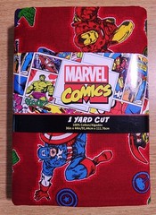 Marvel Comics Avengers Action – Eugene Textiles Cotton (1 Yard, Pre-Cut)