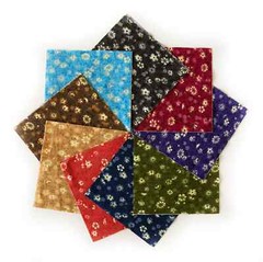 Botanical Garden 5 inch Pre cut charm pack quilt fabric 100% cotton quilt fabric