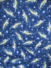 DISNEY Elements Thomas Kinkade STAR FAIRY TINKERBELL 2009 David TEX. Fabric SBTY