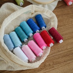 125 PCS Sewing Thread Assortment, 36 Colors 0.79 inches (2 cm) diameter, 36