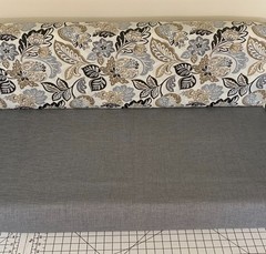 Richloom Solarium McHusk Stone Polyester Indoor/Outdoor Fabric New 4 Yard piece