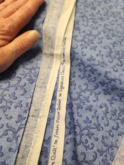 2.50 Yards Blue Paisley Swirl 100% Cotton Signiture Classics Oakhurst