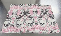 Regent Skull 2005 Fabric OOP Alexander Henry RARE HTF Fabric! 45” X 61”