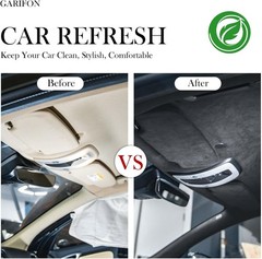 96″ L×60″ W Dark Grey Car Headliner Material, Tela para Tapizar Techo de Auto…