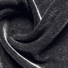 Modern Solid Mohair Upholstery Fabric 54″ in Deep Midnight Blue