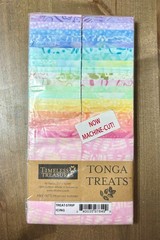 Timeless Treasures Tonga Treats ICING Jelly Roll 40 Strips 2.5″ Batik Fabric Pac